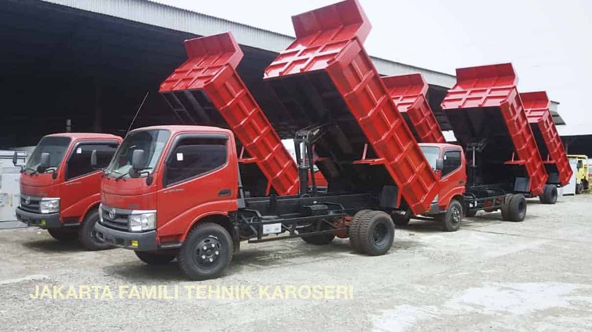 JFT Karoseri Siap Membuatkan Anda Dump Truck Yang Cocok